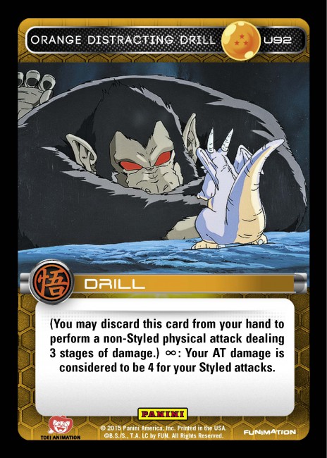 Orange Distracting Drill (FOIL)